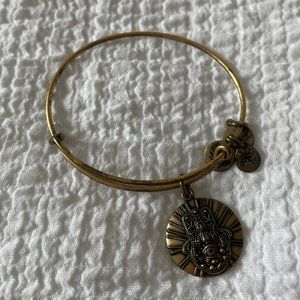 Gold Hand of Fatima Alex and Ani Bracelet